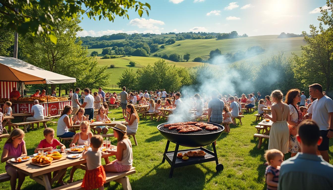 découvrez le tout nouveau festival du barbecue en normandie, une célébration gourmande des saveurs fumées et des grillades savoureuses, à ne pas manquer pour les amateurs de convivialité et de bonne cuisine.