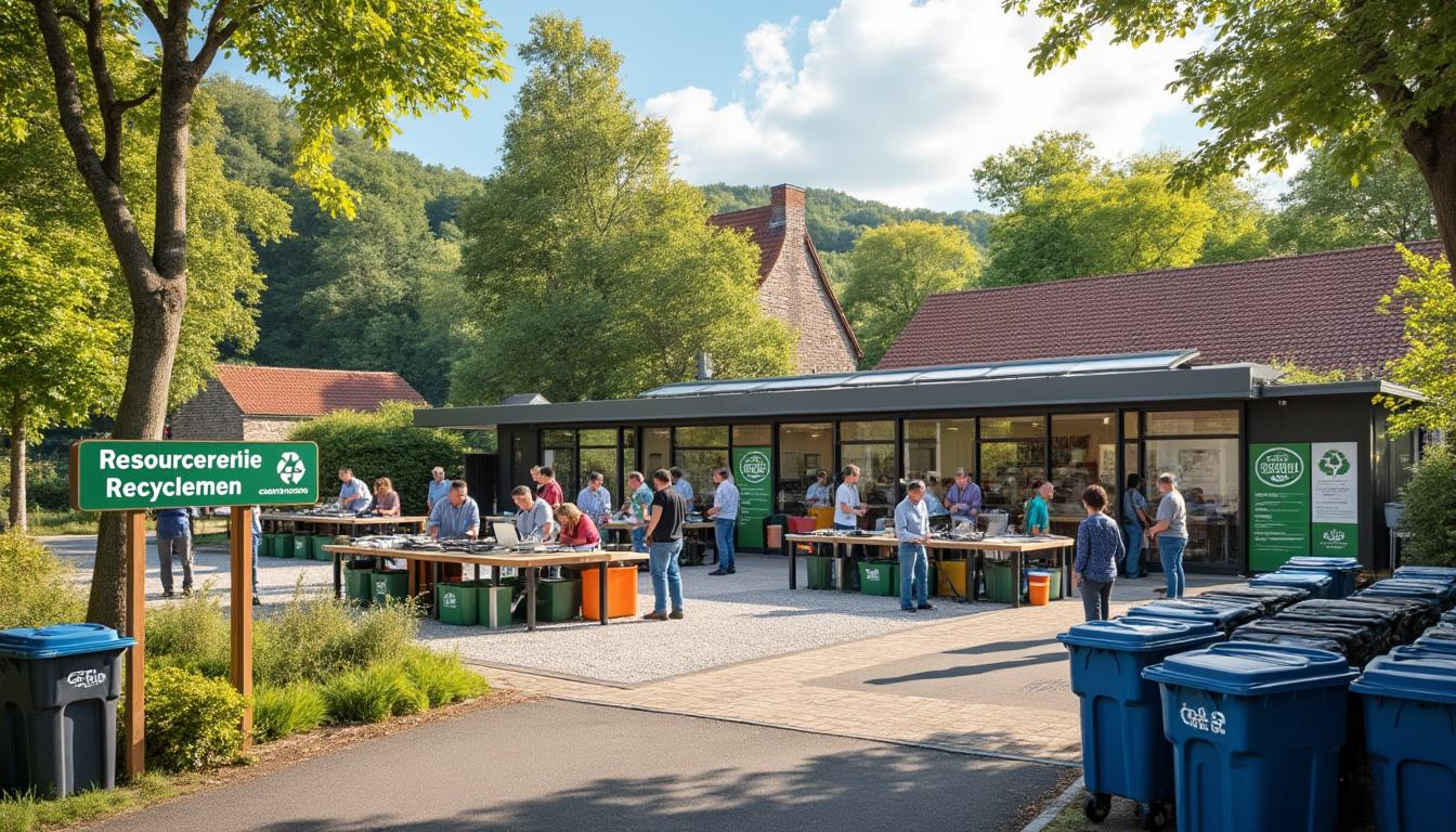 yvetot normandie s'associe à la ressourcerie clips pour encourager le recyclage du matériel informatique et promouvoir un développement durable en normandie.