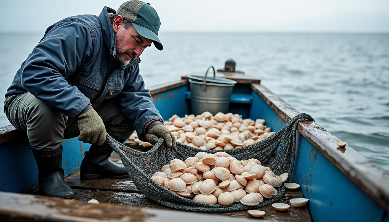 découvrez les enjeux alarmants du trafic annuel de 20 000 tonnes de coquilles saint-jacques disparues, une plongée au cœur d'un marché illégal inquiétant.