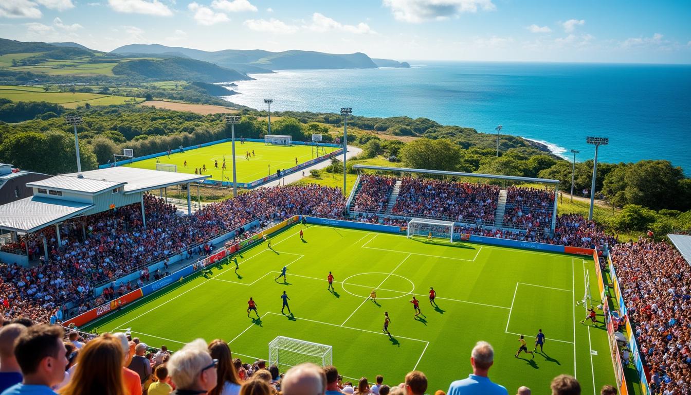 découvrez l'effervescence sportive du cotentin avec des matchs passionnants de basket, foot et volley, où les footballeurs locaux brillent sur le terrain et dynamisent la région.