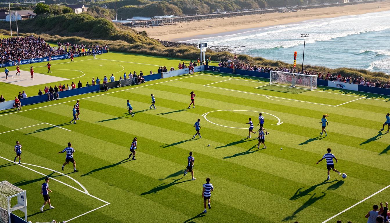 découvrez l'effervescence sportive du cotentin avec les performances remarquables des footballeurs, ainsi que les matchs passionnants de basket et volley qui animent la région.