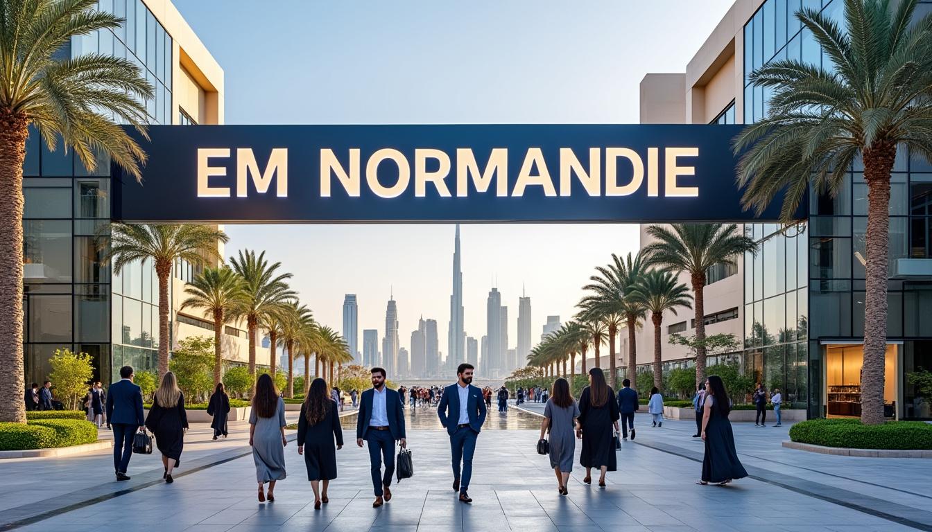 découvrez les stratégies mises en place par le campus de dubaï de em normandie pour s'adapter au contexte du conflit au moyen-orient et assurer la continuité pédagogique et la sécurité de ses étudiants.