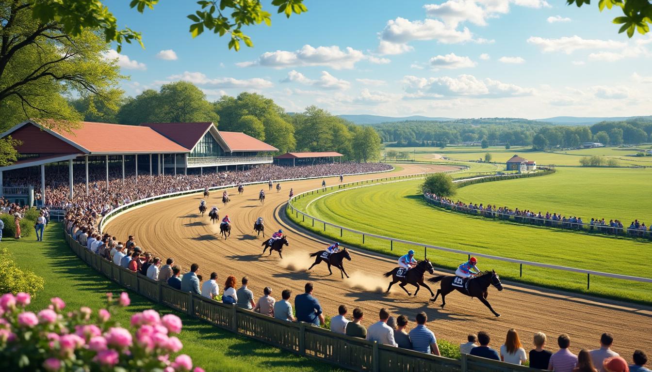 vivez l'excitation du départ en fanfare avec la première course de trot 2024 à l'hippodrome de lisieux normandie ce samedi, un événement à ne pas manquer pour les passionnés de courses hippiques.