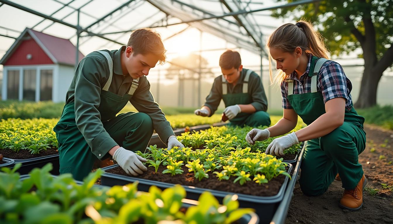 le lycée agricole de vire normandie s'engage activement pour préparer l'avenir en participant à un salon dédié au renouvellement des générations dans le secteur agricole.