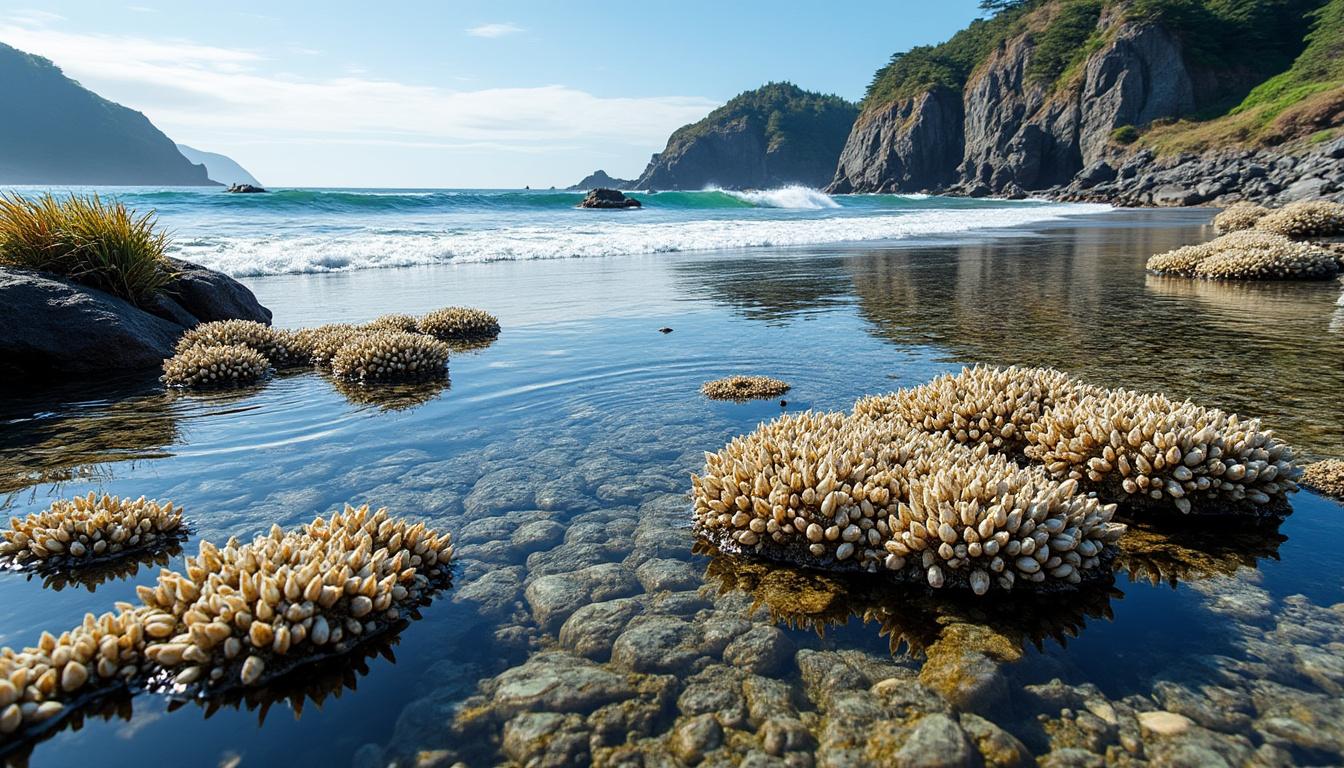 découvrez comment le recrutement et la colonisation des huîtres creuses naturelles sont amplifiés le long des côtes, favorisant la biodiversité et l'écosystème marin.