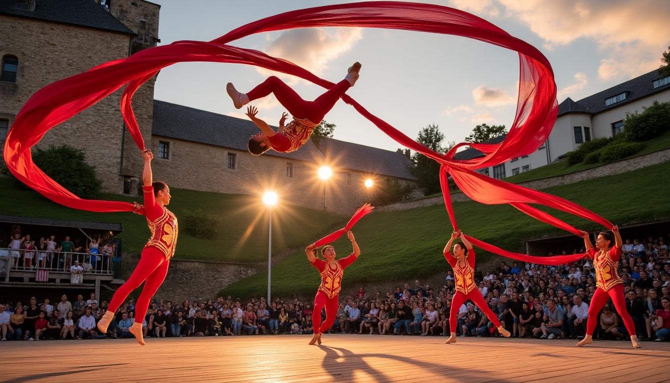 découvrez le théâtre le préau à vire normandie qui vous invite à un focus captivant avec trois spectacles acrobatiques exceptionnels à ne pas manquer. plongez dans des performances artistiques uniques et saisissantes.