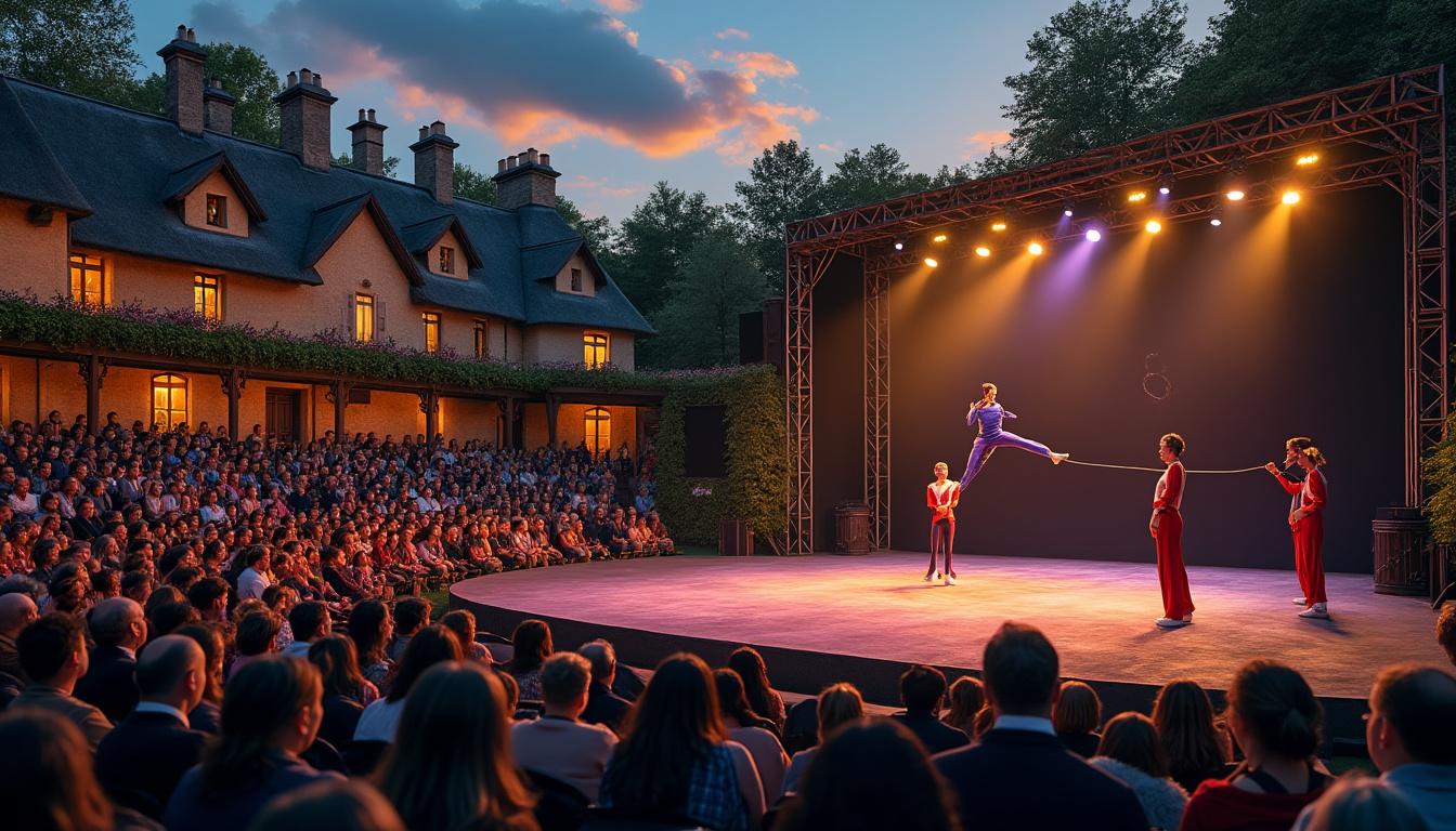 découvrez le théâtre le préau à vire normandie qui présente un focus captivant avec trois spectacles acrobatiques exceptionnels à ne pas manquer pour une expérience artistique unique.
