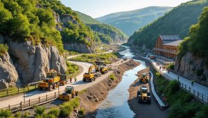 découvrez les préparatifs en suisse normande avec les chantiers majeurs pour accueillir les touristes estivaux dans les meilleures conditions.
