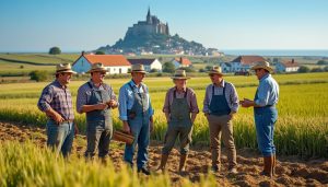participez à la rencontre dédiée aux agriculteurs de l'agglomération du mont-saint-michel pour discuter des enjeux actuels et des perspectives d'avenir du secteur agricole local.