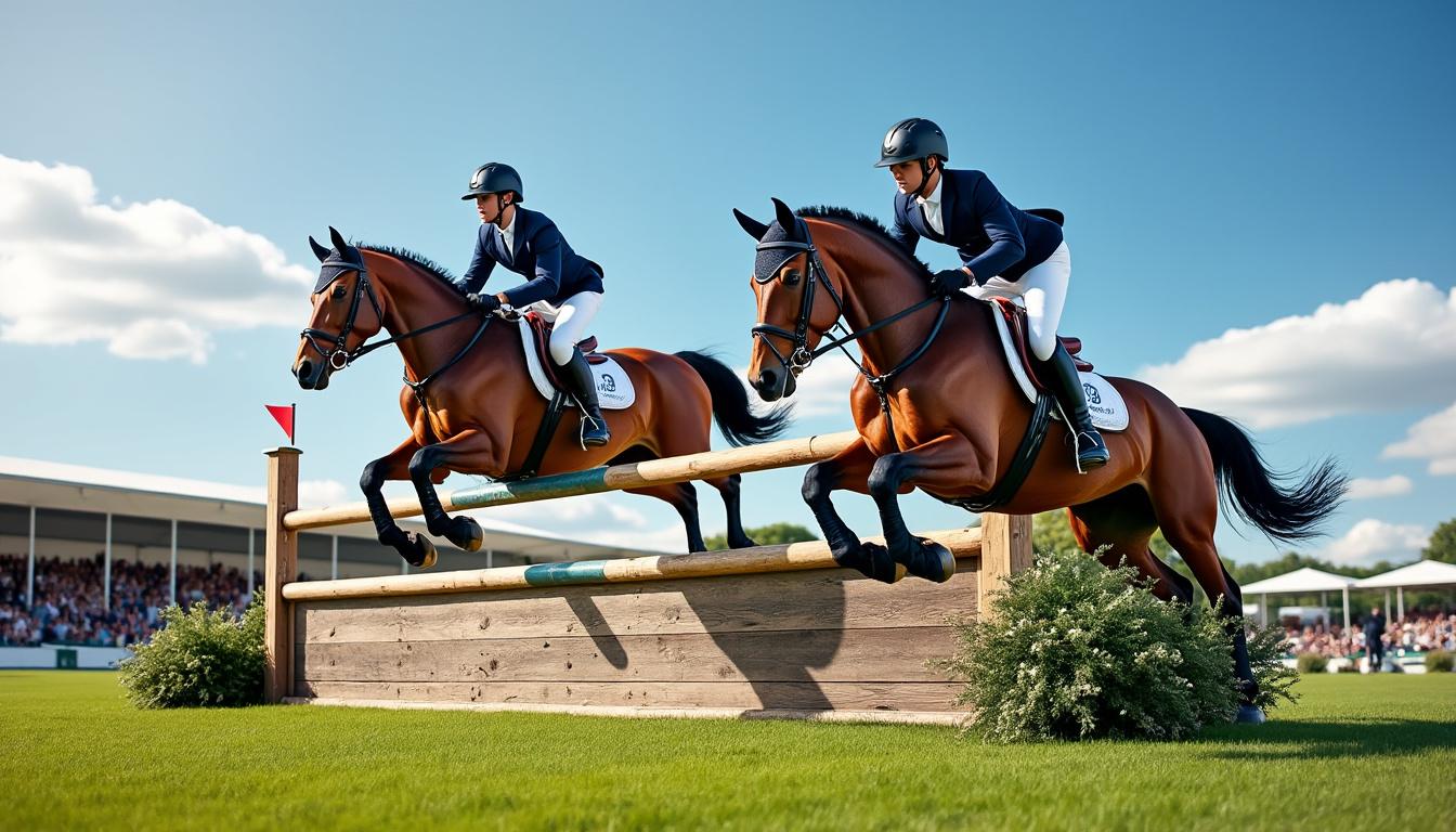 découvrez la performance remarquable des cavaliers normands françois-xavier boudant et julien épaillard lors du saut hermès, une compétition équestre de haut niveau où ils ont brillamment représenté la normandie.