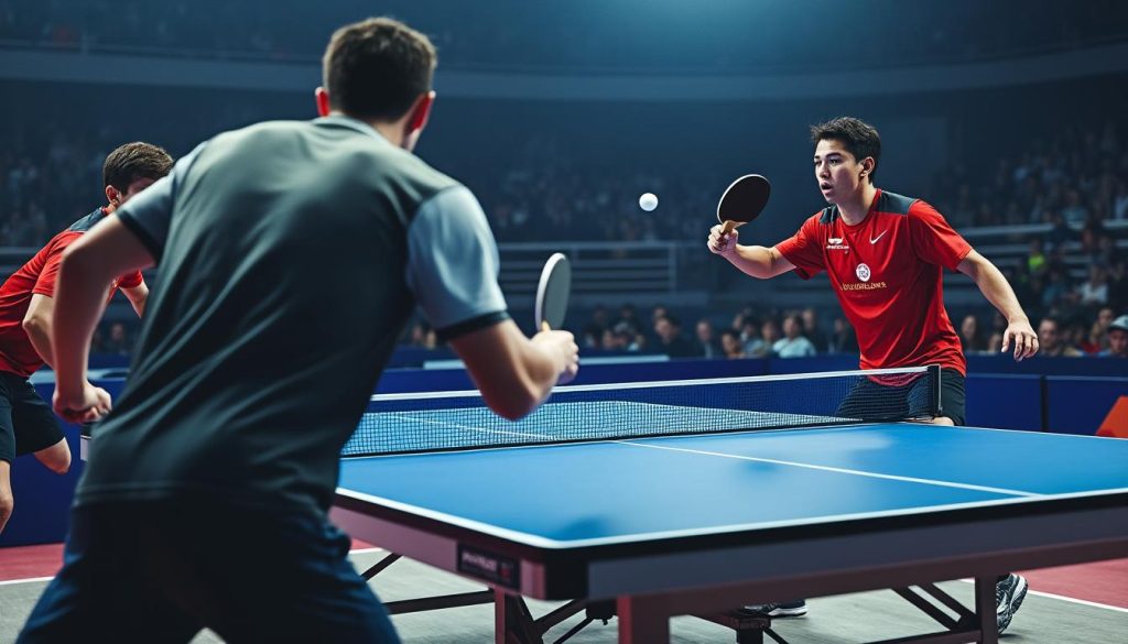 découvrez comment les loups ont surpris le leader lors d'une attaque spectaculaire en tennis de table, avec un affrontement intense et plein de suspense.