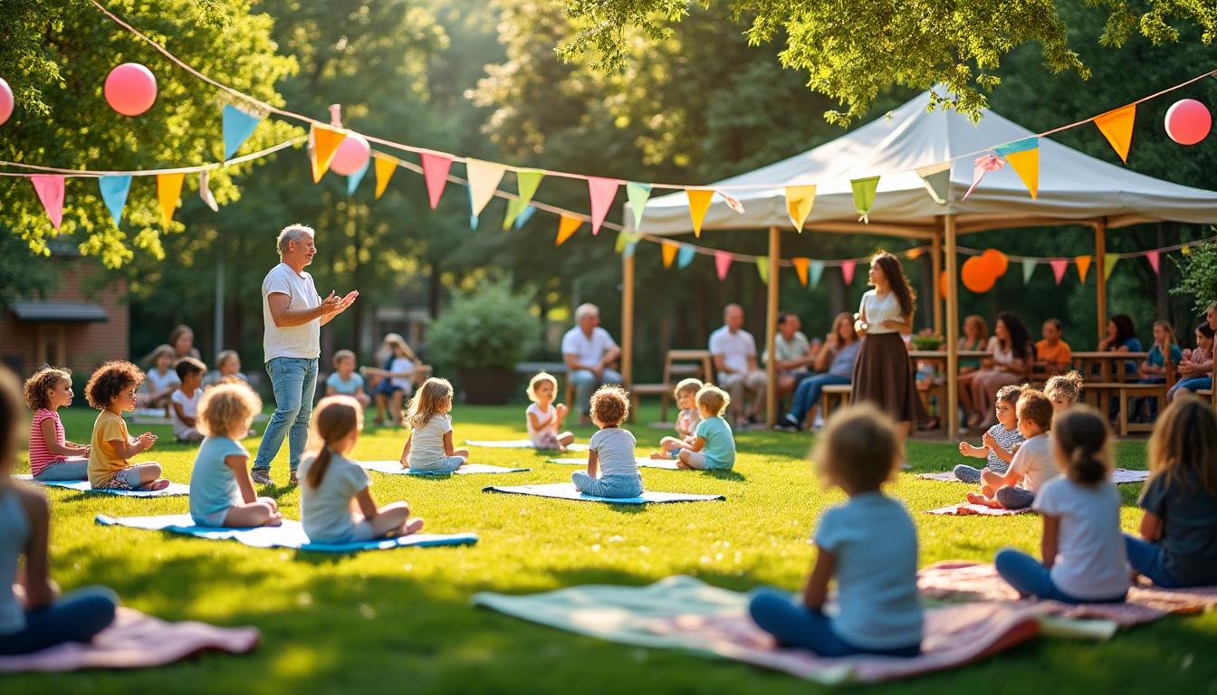 découvrez trois semaines d’animations spécialement conçues pour la petite enfance avec un programme riche en conférences, séances de yoga et spectacles adaptés.