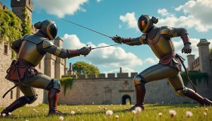 découvrez comment les ducs d’alençon défendent fièrement leur territoire lors des championnats de normandie d’escrime, entre passion et compétition.