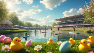 découvrez les blagues incontournables du 1er avril avec l’hippodrome qui se lance dans le paddle et les poussins en chocolat pour une journée pleine de surprises et d'humour.