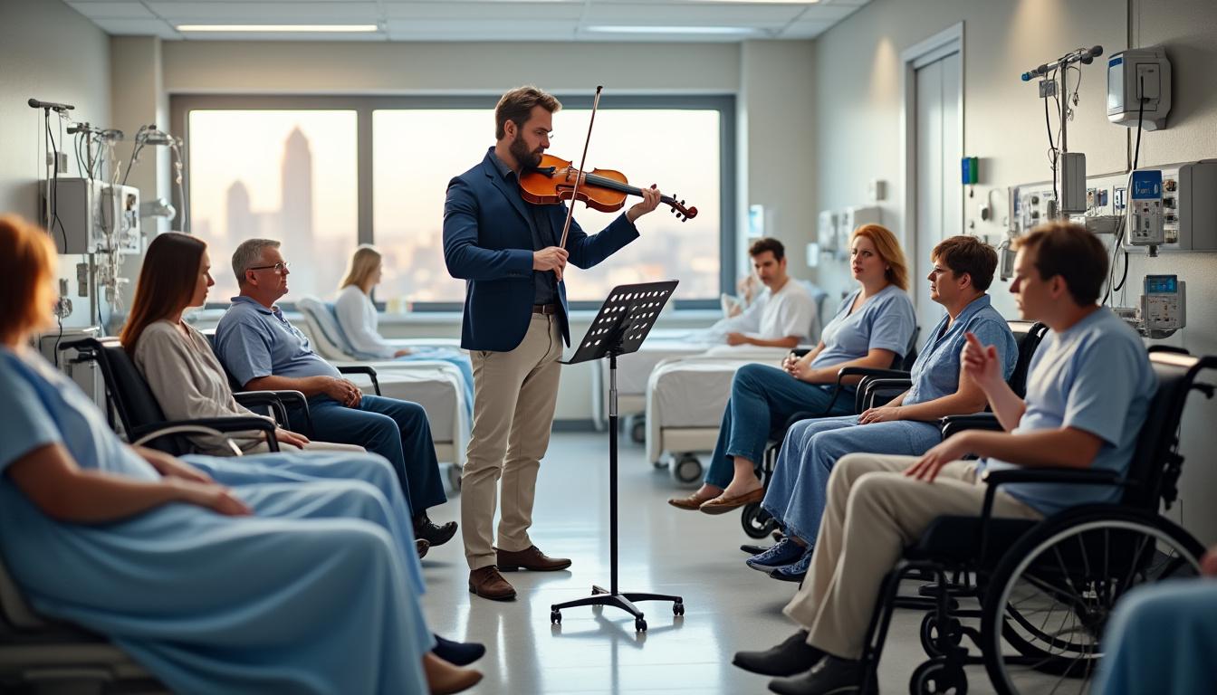 découvrez le parcours unique d'un musicien normand à travers son livre captivant, où il partage ses expériences enrichissantes en milieu hospitalier.