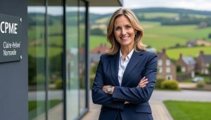 claire-hélène peghaire gaudeul est nommée à la tête de la direction régionale de la cpme normandie, apportant son expertise pour soutenir les pme locales.