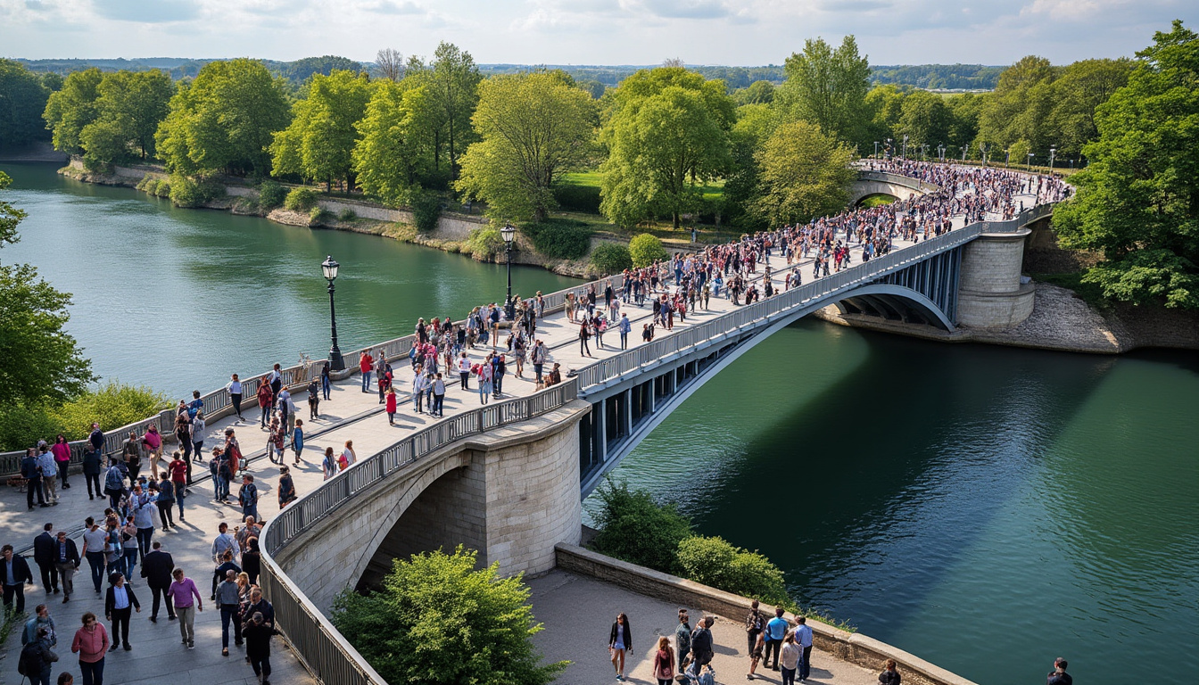 en normandie, la passerelle fermée au-dessus de la seine attire jusqu'à 1 200 visiteurs, suscitant un fort intérêt malgré sa fermeture.