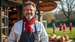gérald nivaux, boulanger passionné et président du club de football de condé-en-normandie, est décédé à 37 ans, laissant derrière lui une communauté bouleversée.