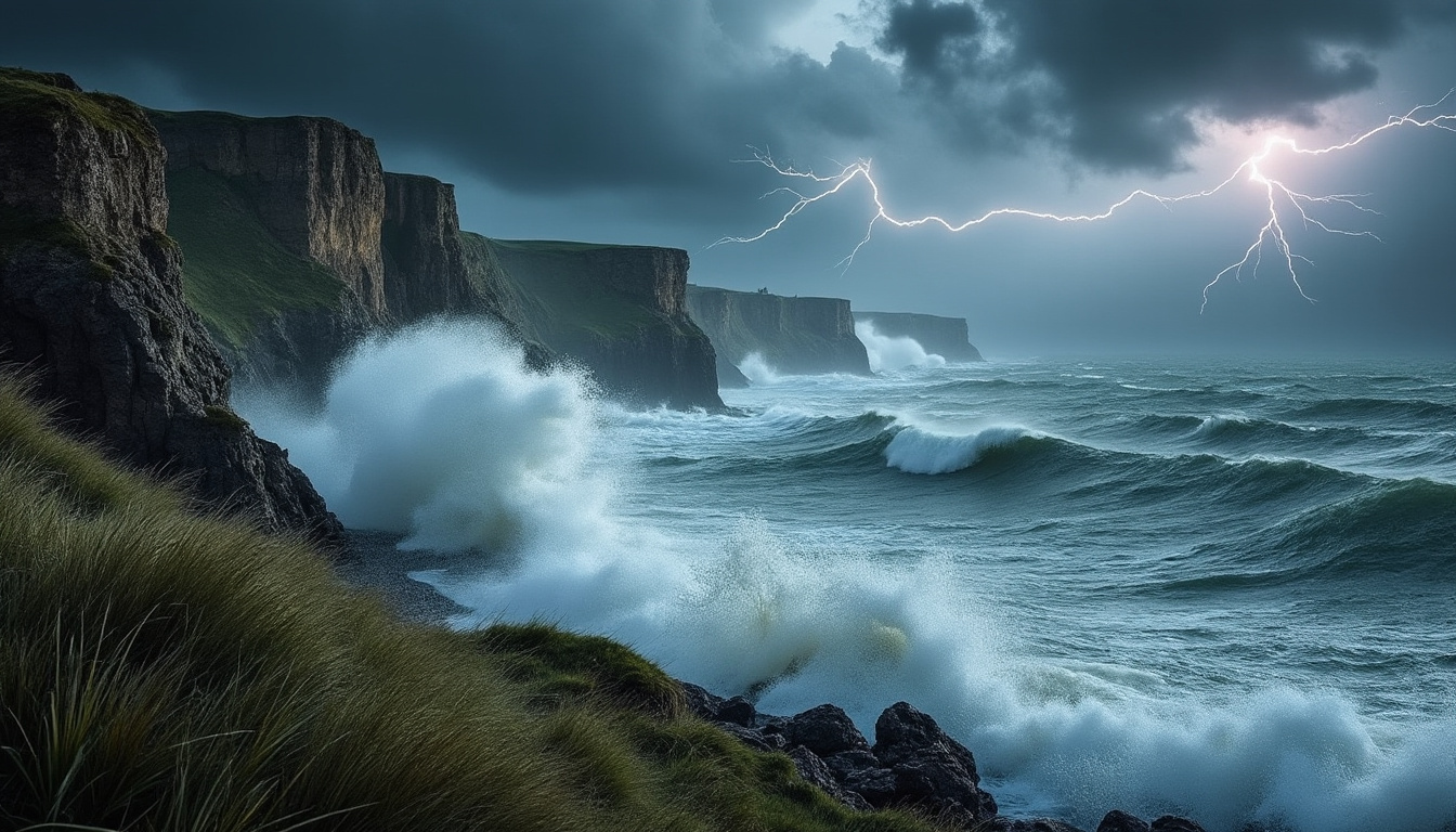 préparez-vous aux vents puissants sur le littoral normand et découvrez à quelle date la chaleur fera son retour dans la région.