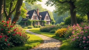 découvrez 'un possible jardin', une œuvre florissante au cœur de lyons-la-forêt, présentée dans le cadre de normandie impressionniste, célébrant la beauté et l'impressionnisme en normandie.
