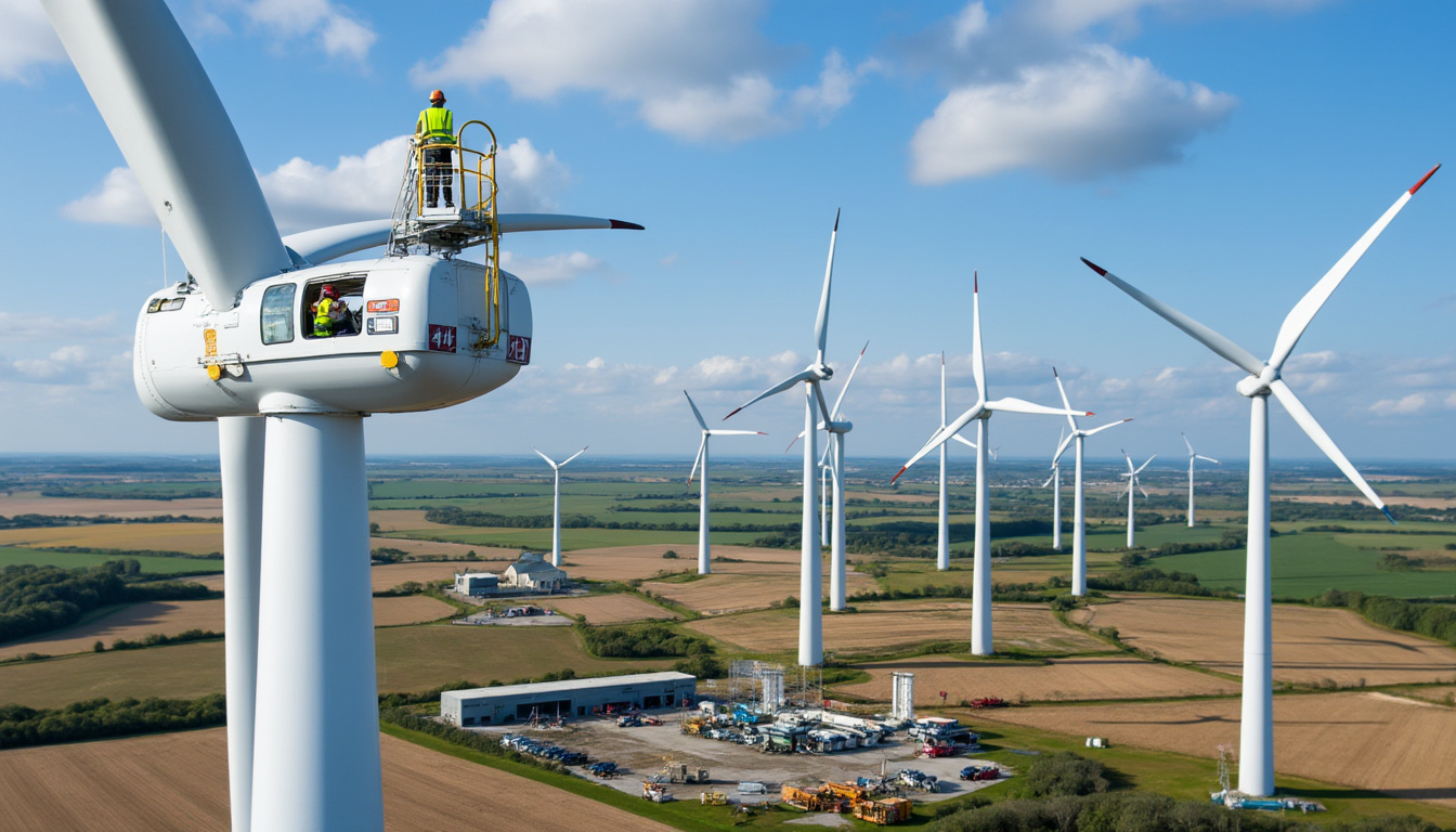 découvrez l'avancement du déploiement initial des parcs éoliens en normandie, qui atteint désormais son point médian, renforçant la transition énergétique régionale.