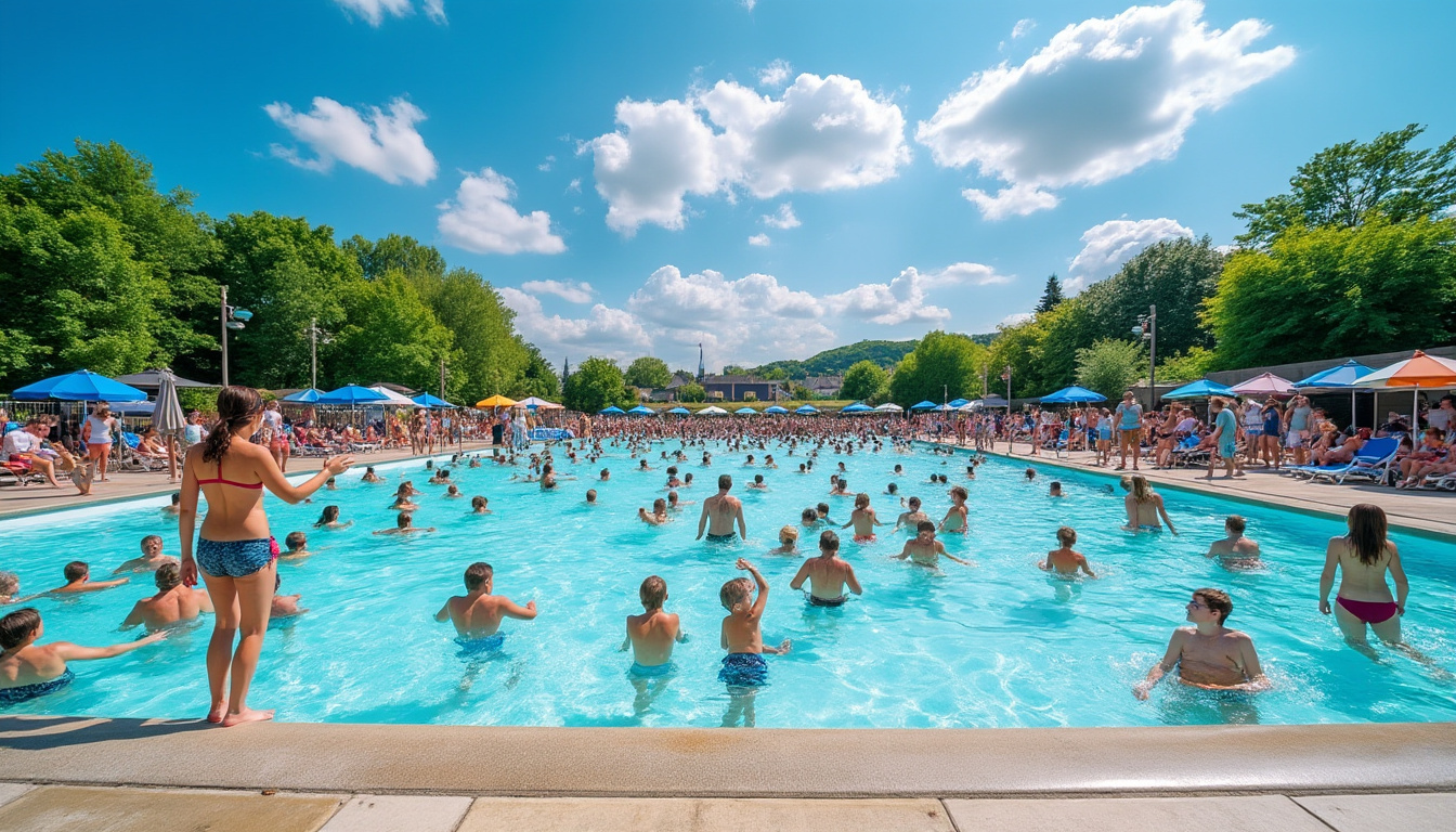 découvrez comment une piscine normande a attiré une foule exceptionnelle en offrant l'accès gratuit pendant la canicule, battant ainsi tous les records d'affluence.