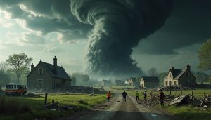 une tornade dévastatrice a frappé la normandie, laissant plusieurs communes en état de choc avec des dégâts matériels importants. découvrez les circonstances et les conséquences de cet événement rare.