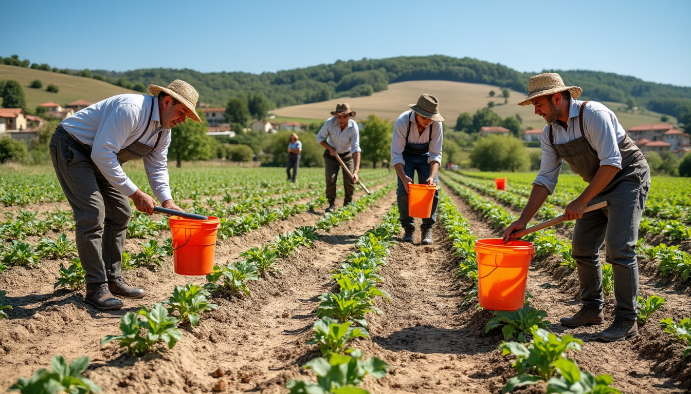 découvrez comment des maraîchers en normandie relèvent le défi de la canicule grâce à des techniques d'arrosage minimal, garantissant zéro perte pour leurs cultures.