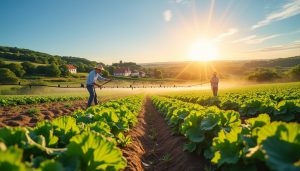 découvrez comment des maraîchers en normandie réussissent à cultiver sans perte malgré la canicule, grâce à des techniques d'arrosage minimal et innovantes.