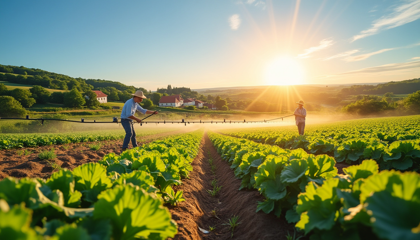 découvrez comment des maraîchers en normandie réussissent à cultiver sans perte malgré la canicule, grâce à des techniques d'arrosage minimal et innovantes.