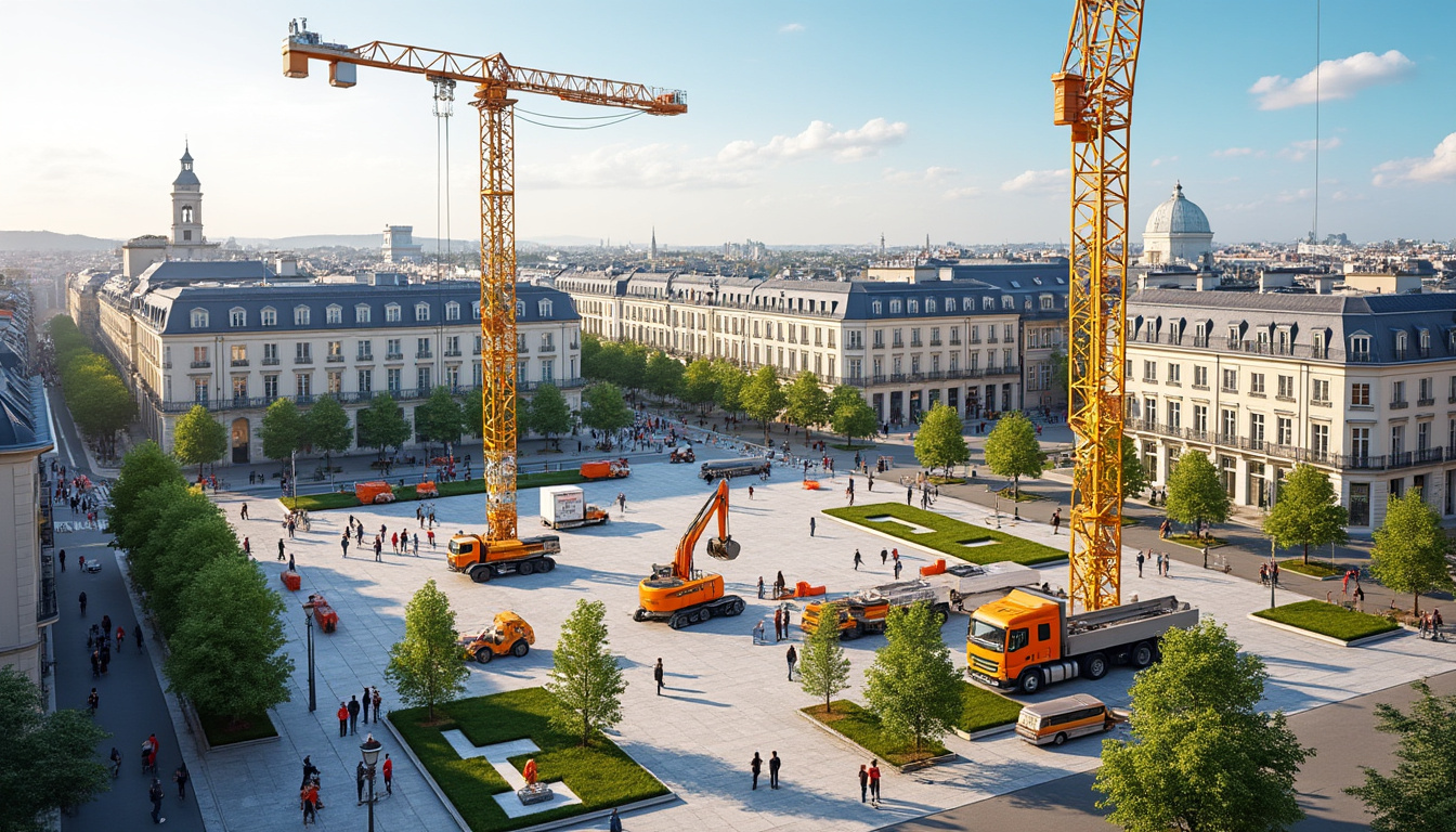 découvrez le lancement des travaux de transformation de la place de la république à elbeuf, un projet qui redessine le cœur de la ville pour offrir un espace moderne et convivial.