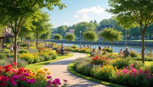 découvrez comment les jardins d’été à val-de-reuil offrent aux riverains une véritable bouffée d’air estival et une atmosphère conviviale de vacances en plein cœur de la ville.