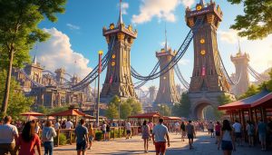 découvrez un tout nouveau manège au plus grand parc d’attractions de normandie, qui vous emmène jusqu’aux portes du légendaire valhalla pour une expérience inoubliable.