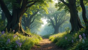 partez à la découverte d'une promenade estivale magique au cœur de la forêt de brotonne, un lieu idéal pour se ressourcer et admirer la nature en pleine beauté.
