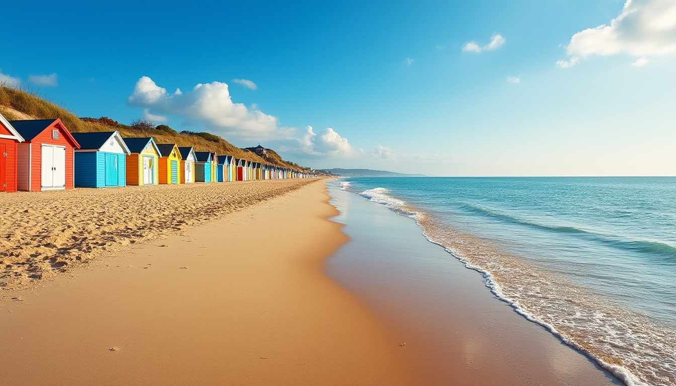 découvrez giulia sarkozy profiter des 2 kilomètres de plage emblématique en normandie, un littoral magnifique à explorer pour des moments inoubliables en bord de mer.