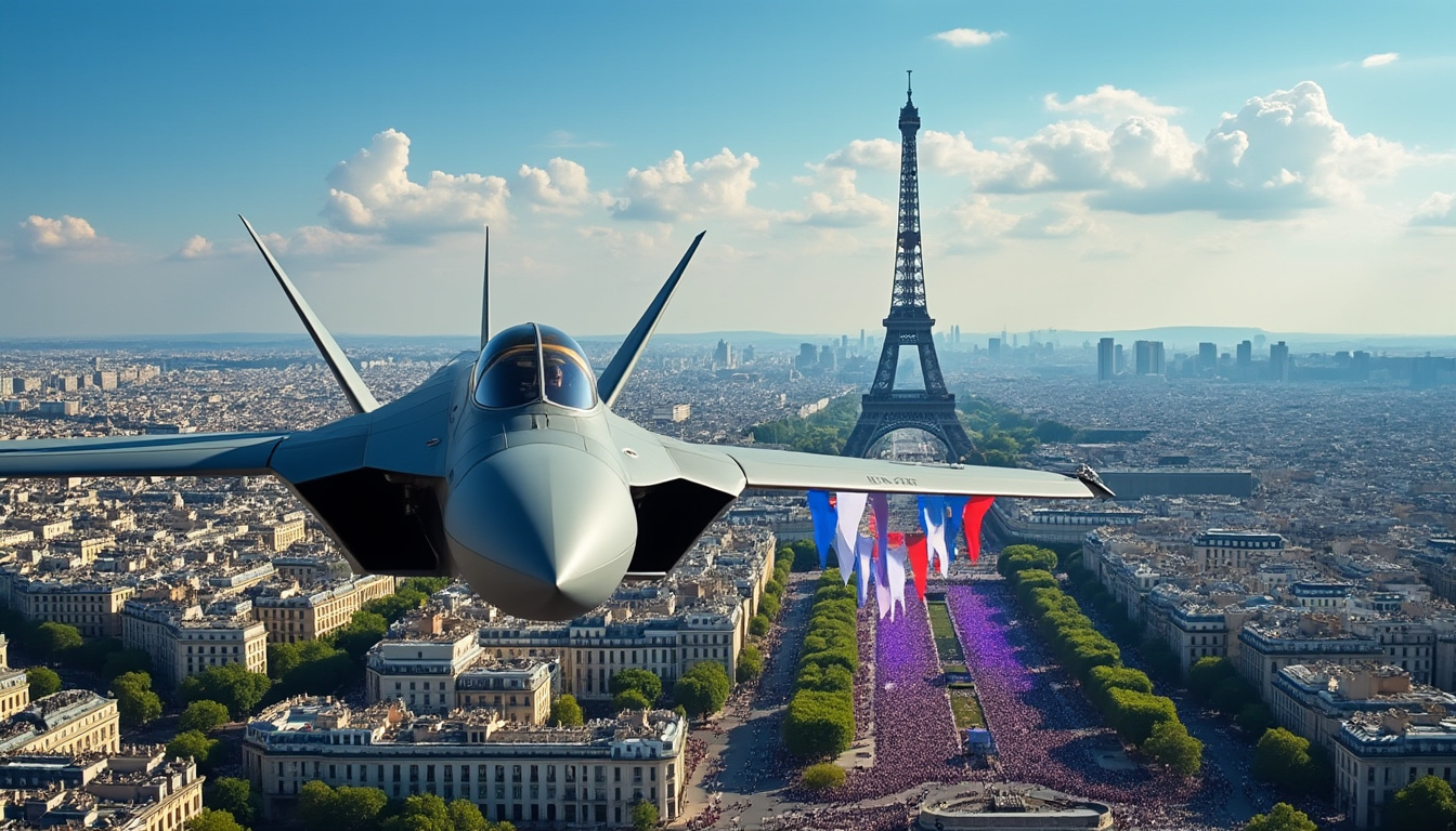 découvrez l'envolée spectaculaire du mois de juillet au-dessus de paris, filmée depuis la base aérienne 105 d’évreux. un spectacle aérien impressionnant à ne pas manquer.