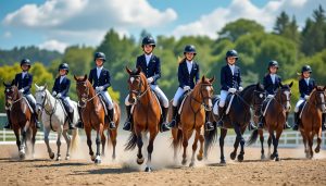 découvrez comment la manche se distingue dans le sport équestre avec dix jeunes cavaliers parmi les 16 meilleurs talents français, incarnant passion et excellence.