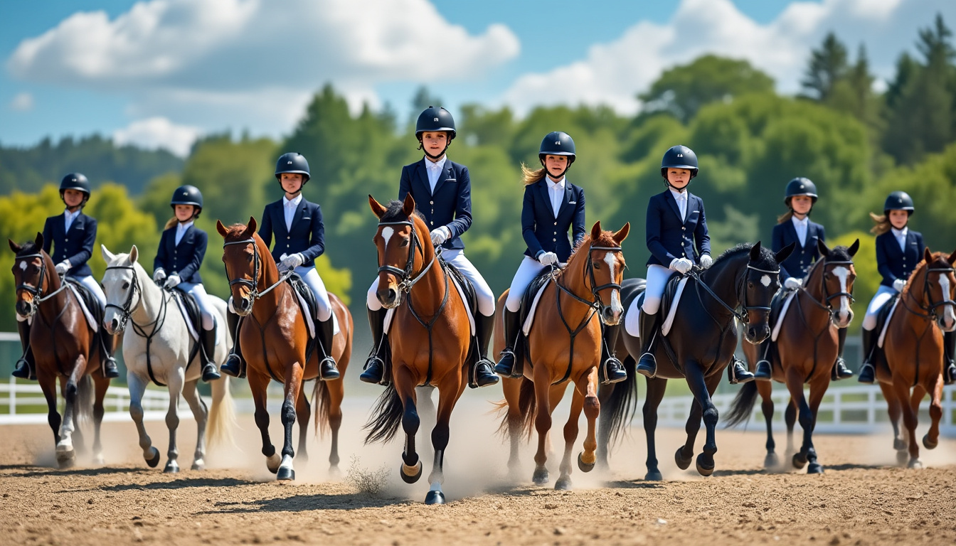 découvrez comment la manche se distingue dans le sport équestre avec dix jeunes cavaliers parmi les 16 meilleurs talents français, incarnant passion et excellence.