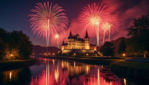 découvrez le vern’on fire, une scène éblouissante qui illumine le château de bizy, offrant un spectacle exceptionnel mêlant lumière et émotions au cœur d'un lieu historique.