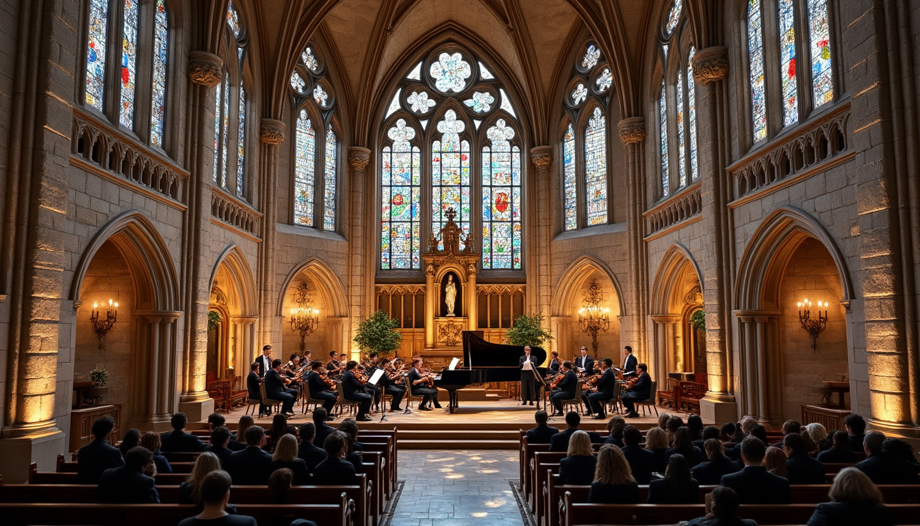 découvrez les musicales de normandie : 48 concerts uniques dans 37 lieux d'exception, mettant à l'honneur le patrimoine régional à travers une programmation musicale riche et diversifiée.