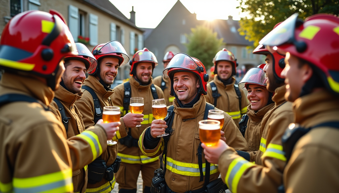 les pompiers du calvados invitent leurs anciens membres à participer à une célébration exceptionnelle pour marquer un anniversaire mémorable.