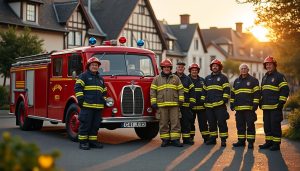 les pompiers du calvados invitent les anciens membres à participer aux célébrations d'un anniversaire exceptionnel, rassemblant histoire et souvenirs mémorables.