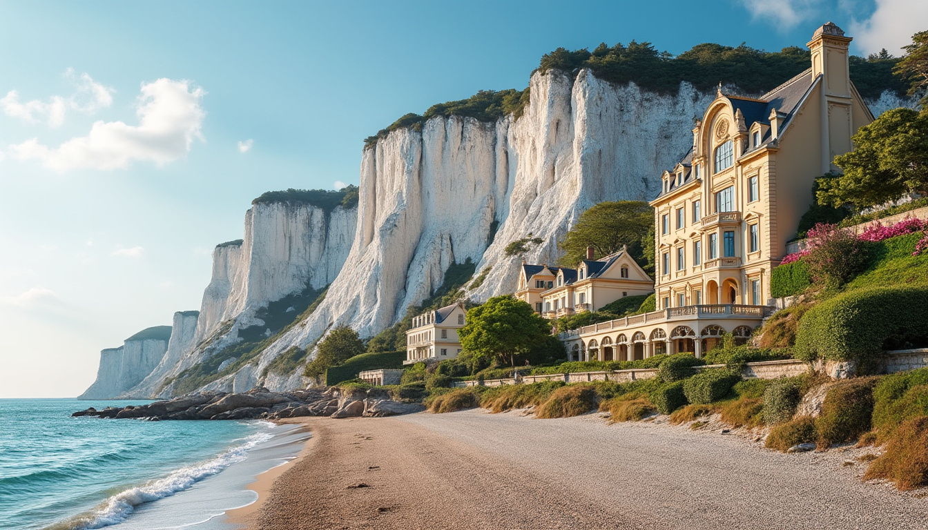 découvrez l'histoire fascinante d’étretat à travers ses villas emblématiques qui ont contribué à la renommée de cette célèbre station balnéaire.