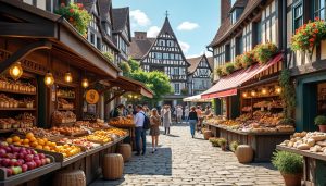 découvrez une institution normande incontournable : ce marché authentique séduit autant les habitants locaux que les visiteurs par son ambiance chaleureuse et ses produits typiques.