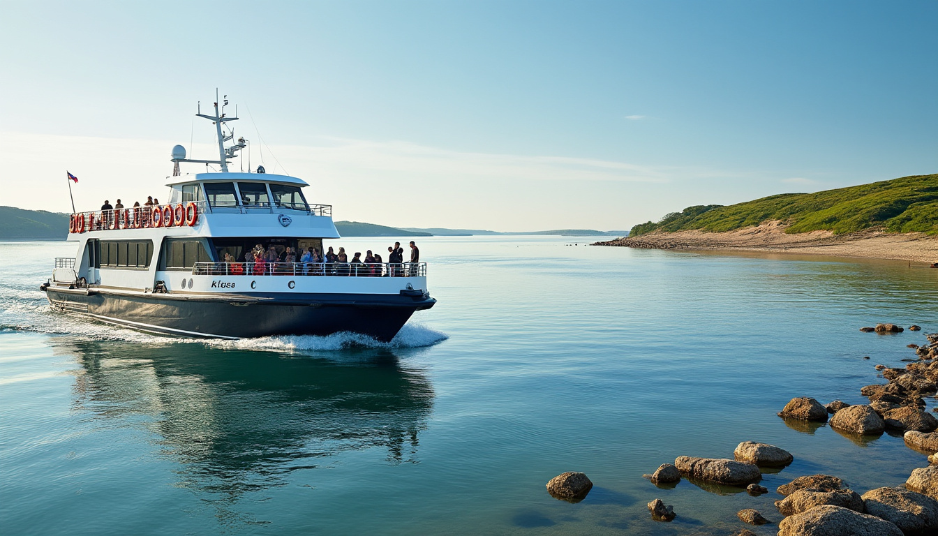 découvrez la nouvelle navette fluviale reliant ouistreham à merville-franceville en traversant l'estuaire, une solution de transport innovante et écologique.