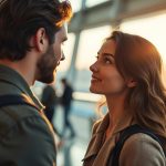 découvrez l'histoire touchante d'une normande dont la vie bascule grâce à un amour au premier regard à l'aéroport, une rencontre pleine d'émotion et de destin.