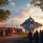 découvrez comment cette association célèbre le millénaire de l'île en face du mont saint-michel lors du millénium, un événement historique et culturel incontournable.