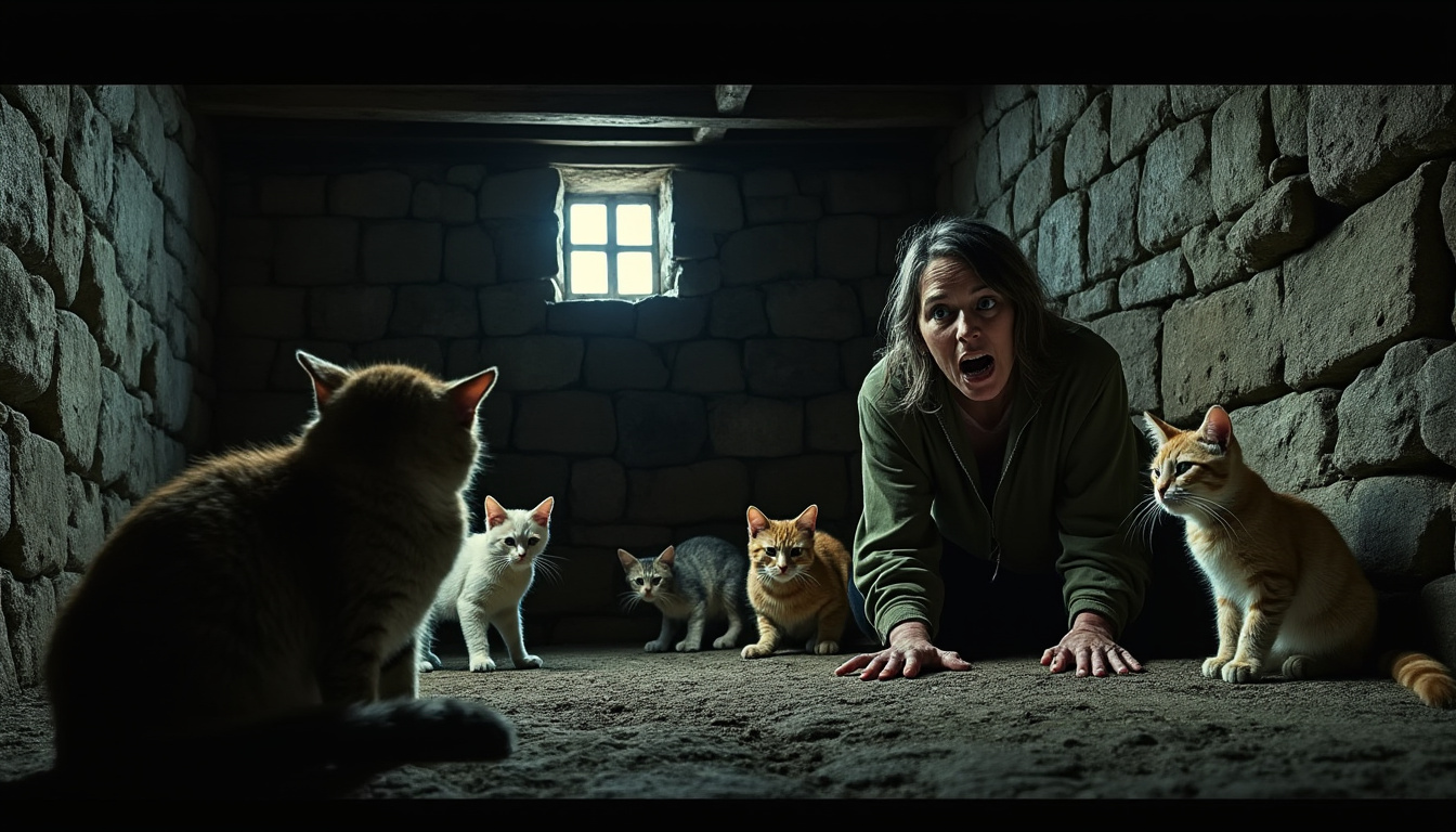 une habitante du calvados alerte sur la découverte troublante de chats abandonnés dans une cave, appelant à la solidarité et à la protection des animaux en détresse.