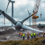 découvrez le démantèlement spectaculaire du plus ancien parc éolien de normandie à travers une plongée en images au cœur de ce chantier xxl.