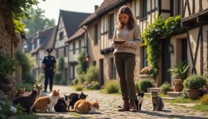 en normandie, une femme condamnée à une amende de 135 € pour avoir nourri des chats errants, suscitant un vif débat public sur la protection animale et les règles locales.